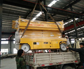 济南金力专业定做 图 升降平台车厂家 辽宁升降平台车