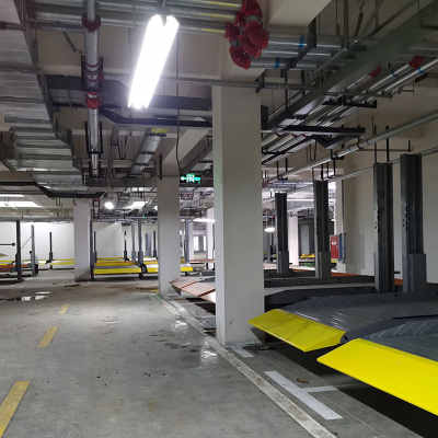 甘肃简易升降式立体车库租赁 三台立体车库 莱贝立体车库公司
