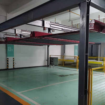 红塔立体停车设备 澄江四柱立体车位 户外机械车库租赁