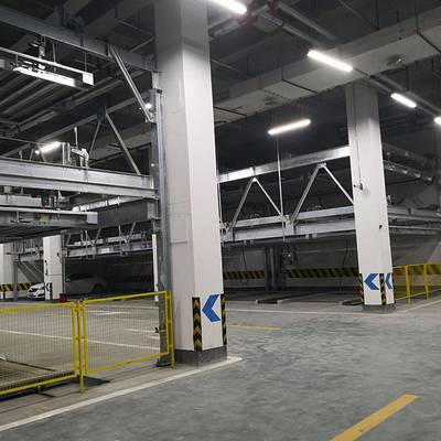 曲靖市立体车库租赁 出租立体停车库 升降停车位租用安装 莱贝两柱立体停车设备拆除