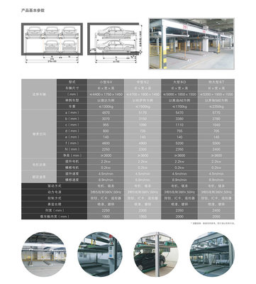 四川省阆中立体停车设备租赁PPY停车库租赁机械停车场安装