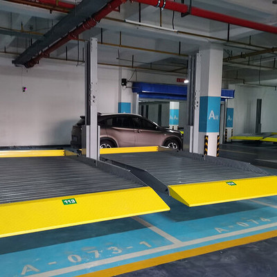 四川省壤塘二手简易停车,二手设备销售出租,倍莱两层机械停车库二手