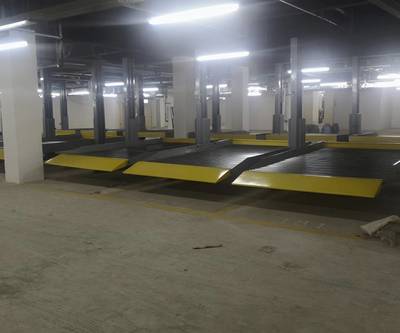 阳泉家用立体车位租赁 俯仰立体停车库租赁 钢结构停车位出租行情 租赁全自动机械式停车位